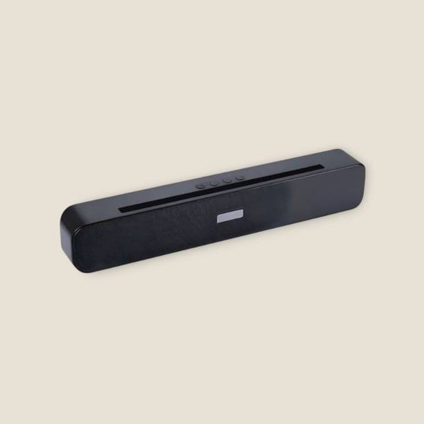 WauroNix Portable Home TV SOUNDBAR Dynamic Thunder Sound 2400mAh Battery 10 W Speaker_2A 10 W Bluetooth Soundbar