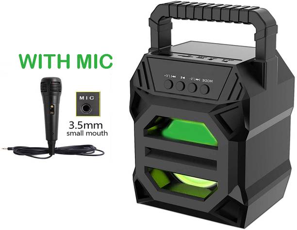 ENMORA LZ-02 Karaoke Speaker With Mic compatiable With smartphones JYT63 56 W Bluetooth Party Speaker