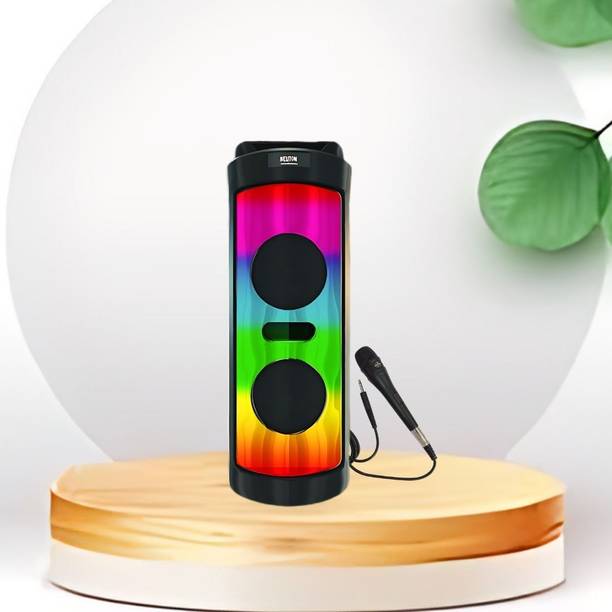 FRONY DJ Box 40 W Bluetooth Speaker with FM Radio, Mic, RGB Light & 4 hour's backFG361 40 W Bluetooth Party Speaker