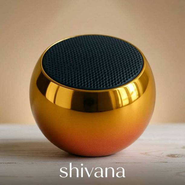 Shivana Golden speaker M4-s30 with Google & Siri Assistant Smart Speaker