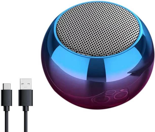 RENTOOR Premium Ultra Portable Mini Boom 4 Wireless Extra Bass with Type C Cable 5 W Bluetooth Speaker