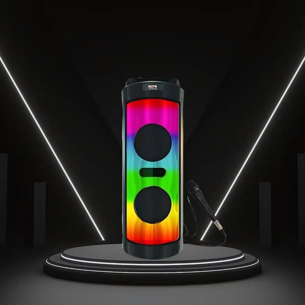 FRONY DJ Box 40 W Bluetooth Speaker with FM Radio, Mic, RGB Light & 4 hour's backFG350 40 W Bluetooth Party Speaker