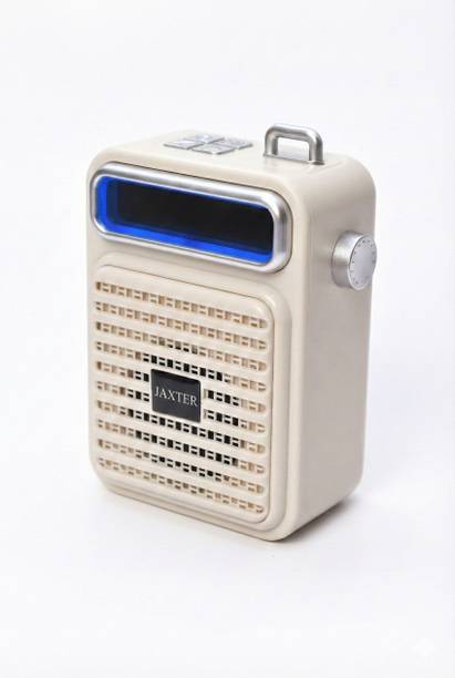 JAXTER Portable Party Speaker Bluetooth with FM Radio DJ Sound for Indoor Outdoor 10 W Bluetooth Speaker