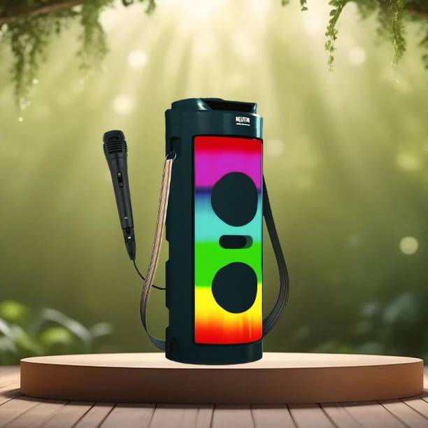 FRONY DJ Box 40 W Bluetooth Speaker with FM Radio, Mic, RGB Light & 4 hour's backFG58 40 W Bluetooth Party Speaker
