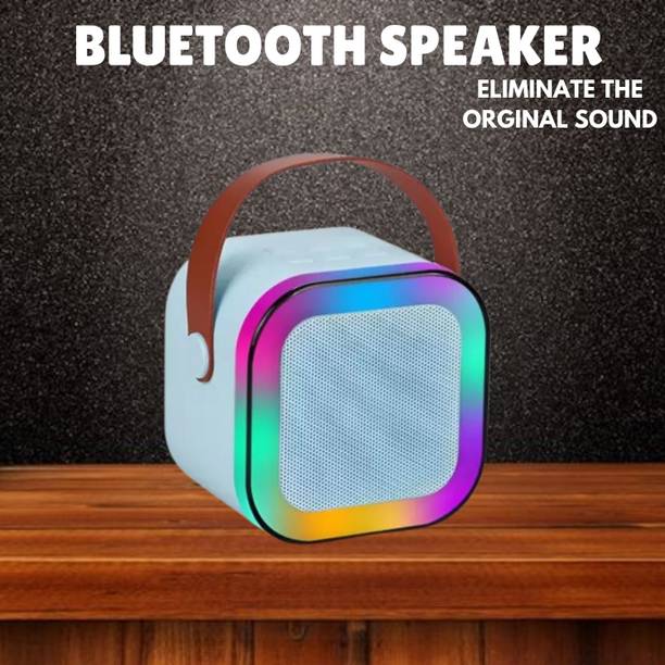 Clairbell W-12 (PORTABLE BLUETOOTH SPEAKER) Dynamic Thunder Sound With RGB LightI500 10 W Bluetooth Speaker