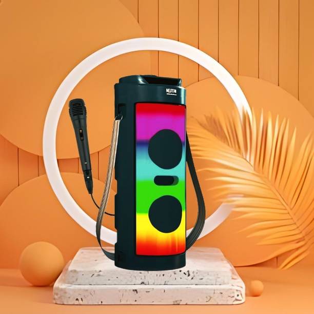 FRONY DJ Box 40 W Bluetooth Speaker with FM Radio, Mic, RGB Light & 4 hour's backFG45 40 W Bluetooth Party Speaker