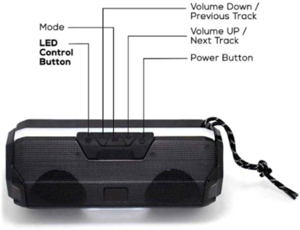 FRONY ATR_903S_BLUETOOTH SPEAKER A006 COMPATIIBLE WITH ALL DEVICE & WITH USB,SD SLOT 48 W Bluetooth Speaker