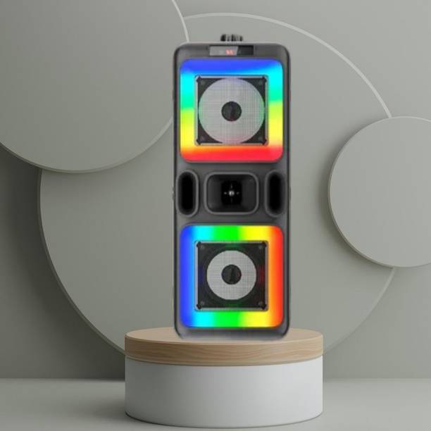 GUGGU DJ Box 40W Bluetooth Speaker with FM Radio, Mic & RGB Light Party SpeakerQA4 40 W Bluetooth Party Speaker