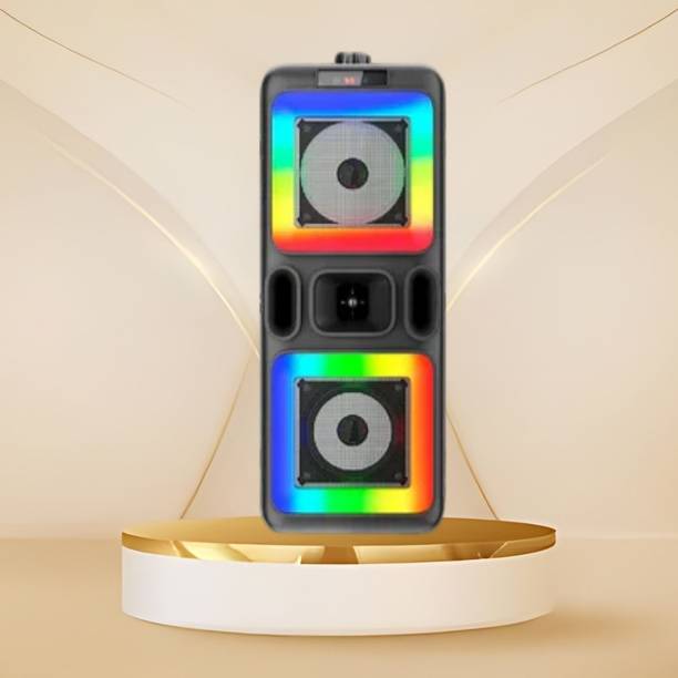 FRONY DJ Box 40W Bluetooth Speaker with FM Radio, Mic & RGB Light Party SpeakerCV23 40 W Bluetooth Party Speaker