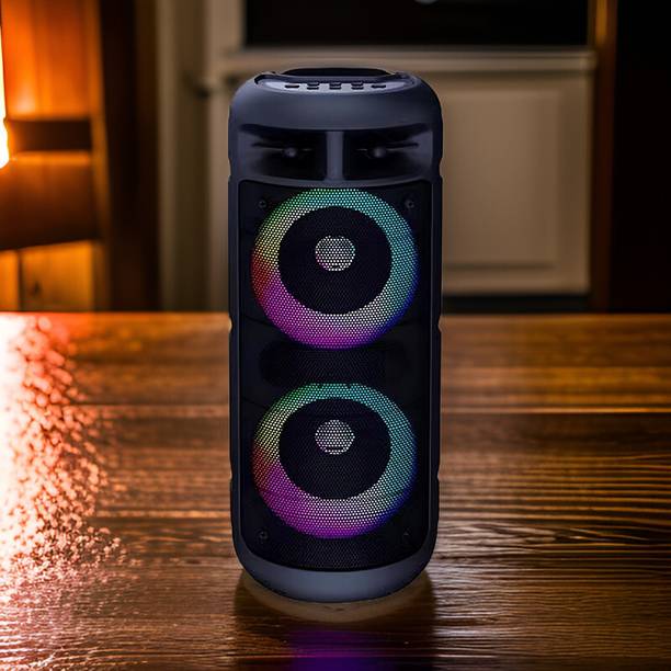 Clairbell H21_Paris 35W Bluetooth Karaoke Speaker with RGB Lights & Dual 4 Drivers" 35 W Bluetooth Speaker