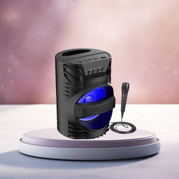 GUGGU DJ Box Speaker with FM Radio, Mic & USB Pen Drive 5W Bluetooth SpeakerXV315 5 W Bluetooth Party Speaker