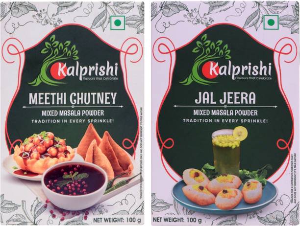 Kalprishi Taste Combo – Jal Jeera Masala & Sweet Chutney Powder | Pack Of 2