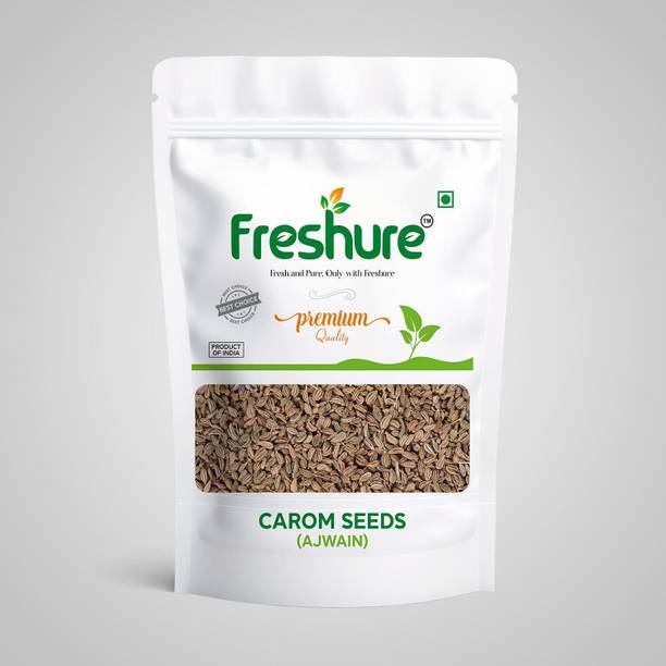 Freshure Whole Ajwain Seeds | Carom Seeds | Ajamo | Bishop's Weed