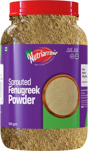 Nutriarrow Sprouted Fenugreek Powder | Unpolished Methi Seeds Powder