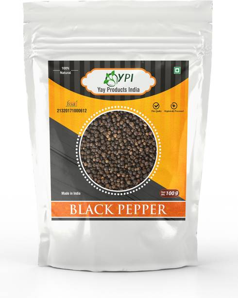 YPI WHOLE SPICES KERALA BLACK PEPPER KALI MIRCH