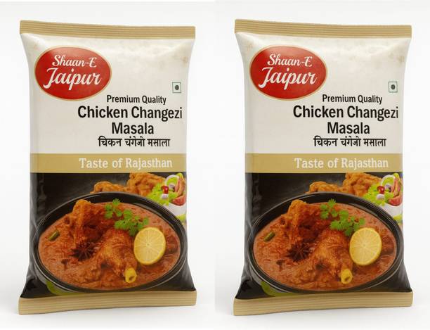 Shaan-E Jaipur Chicken Changezi Masala | Restaurant Curry Spice | 45-Min Fine Dining