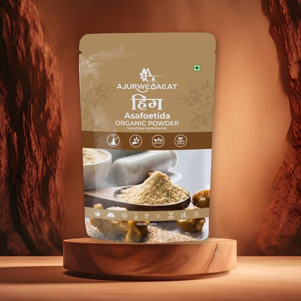 अजुर्वेदाएट ORGANIC AND NATURAL HEENG / ASAFOETIDA POWDER