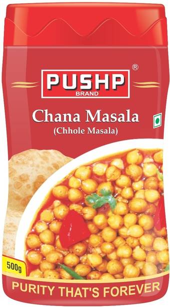Pushp Brand Chana Masala Jar