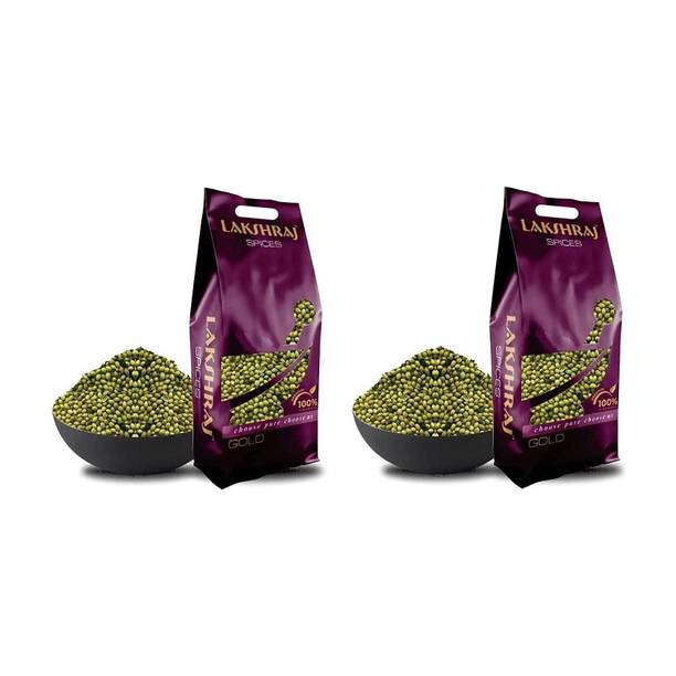 LAKSHRAJ SPICES Coriander Seeds- (Pack Of 2 X 500 Gm) Fresh Dhaniya for Cooking and Seasoning