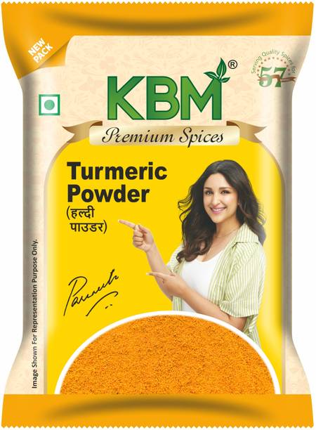 KBM Premium 100% Organic Turmeric Powder | Premium Quality Haldi |Pure and Ready To use