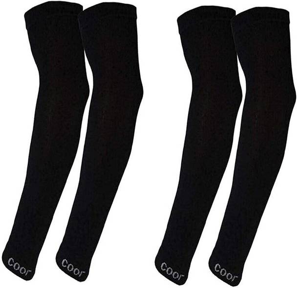 Homeistic Applience Cotton UV Protection Arm Sleeves/Hand Socks - Fingerless, Sun Protection Gloves Gym & Fitness Gloves