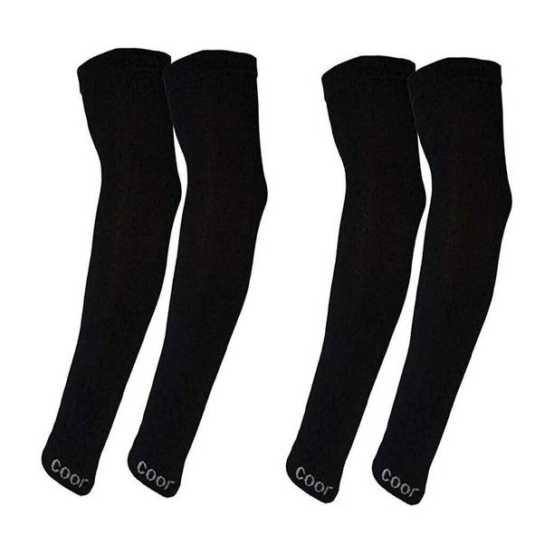 Homeistic Applience Cotton UV Protection Arm Sleeves/Hand Socks - Fingerless, Sun Protection Gloves Gym & Fitness Gloves