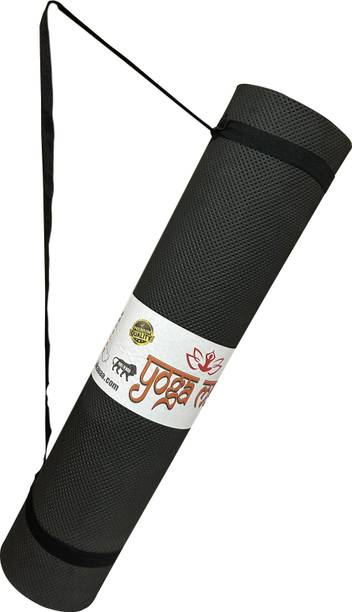 Taido Yoga Mat EVA, 4mm Anti-Slip Yoga Mat Foldable and Washable Sport Mat Black 4 mm Yoga Mat