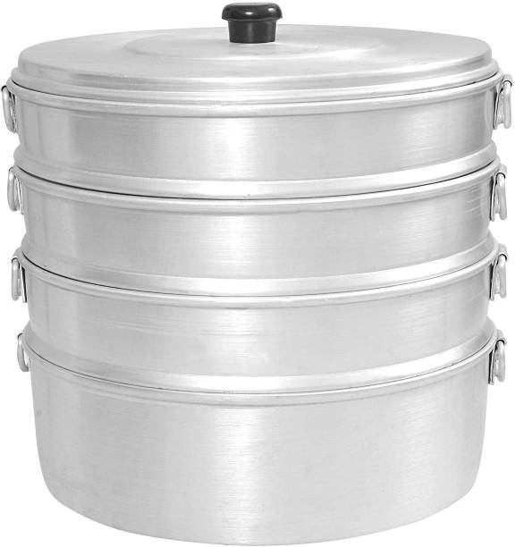 VPSK MOMOS NO :- 10 (USED FOR SMALL PARTY)Food Capacity :-(90 Pcs Of Momos Baked Aluminium Steamer