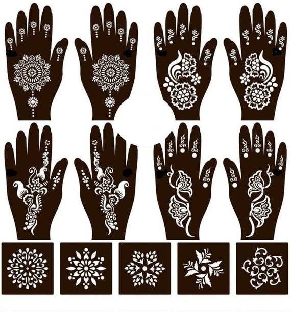 Ceravia Ceravia Mehndi Stencil Sticker