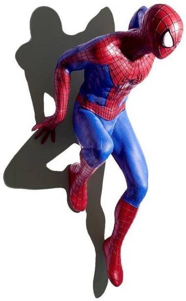Epithet Studio 76 cm Spiderman Wall Sticker for Living Room,Bedroom Self Adhesive Sticker