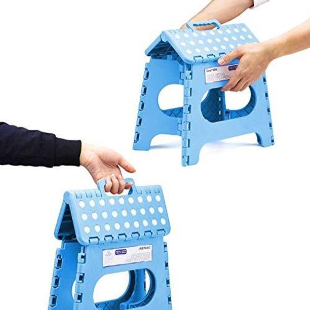 G K Exclusive 10 inch Foldable Multipurpose Plastic Stool Portable & Compact Kitchen Stool
