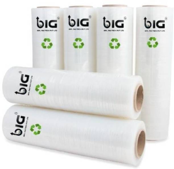BIPLPACTECH 20 cm 328 ft Oxo-Biodegradable Packing Material (Pack of 6) Transparent