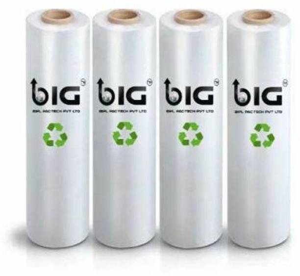 BIPLPACTECH 45 cm 656 ft Oxo-Biodegradable Packing Material (Pack of 4) Transparent