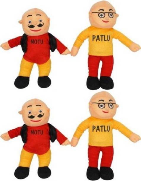 ATHRAVTOYS Premium Quality Motu Patlu (Pack of 2)  - 32 cm