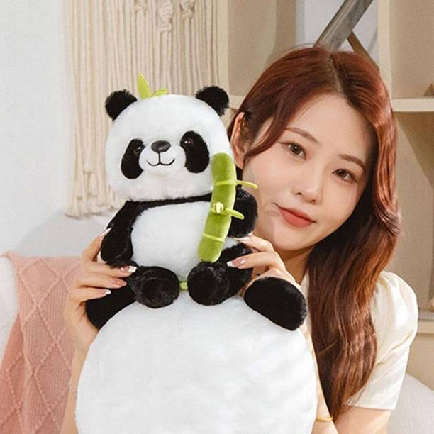 ATHRAVTOYS Newbamboo panda baby hoish23  - 25 cm