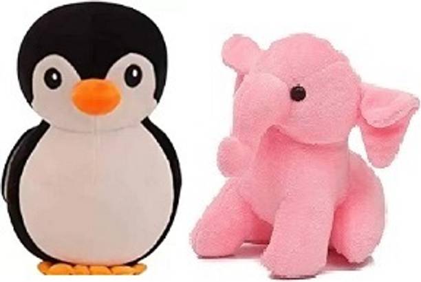 DHAAM Cute & Attractive Elephant With Panquine B  - 30 cm