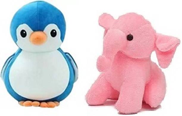 DHAAM Cute & Attractive Elephant With Panquine B  - 30 cm