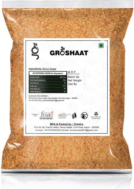 Groshaat Brown Sugar 1Kg Pack Sugar