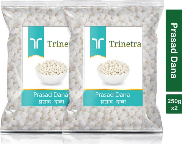 Trinetra Prasad Dana 250g Each (Pack of 2) 500g Sugar