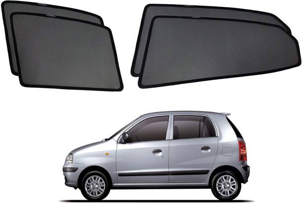 RAKRISH COLLECTION Rear Window, Side Window Sun Shade For Hyundai Santro Xing
