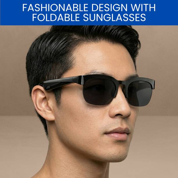 FRONY Bluetooth Smart Glasses With Wireless Audio & UV Protection SunglassesWB135