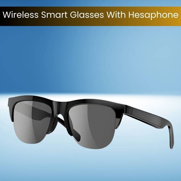 RKLS Smart Glasses, Bluetooth Sunglasses With Open Ear Speaker for Men/WomenJF375