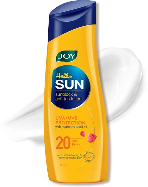 Joy Sunscreen - SPF 20 PA++ Body Lotion For Tan Control