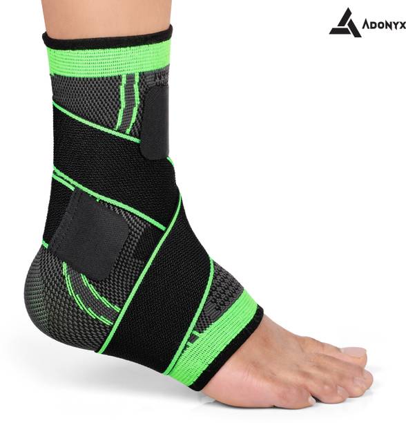 ADONYX Premium 3D Sport Ankle Brace Protector Compression Protection Guard Pain Relief Ankle Support