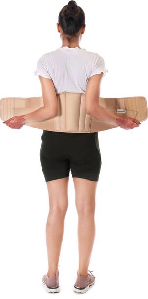Mulkraj Ortho Comfort LS Belt for Men & Women (Lumbar/Back Support Belt) with Gel Padding Back / Lumbar Support