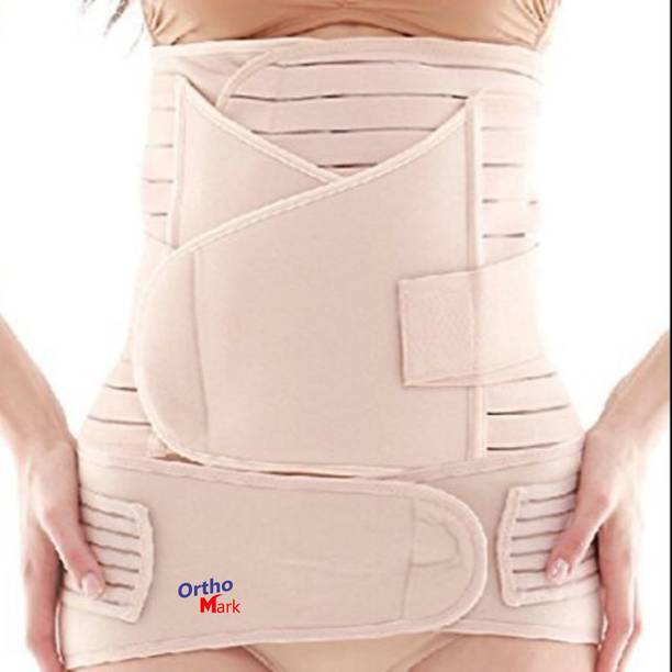 OrthoMark New Mom essential Postpartum abdominal Belt after delivery 3 in 1 Large 40" -46"