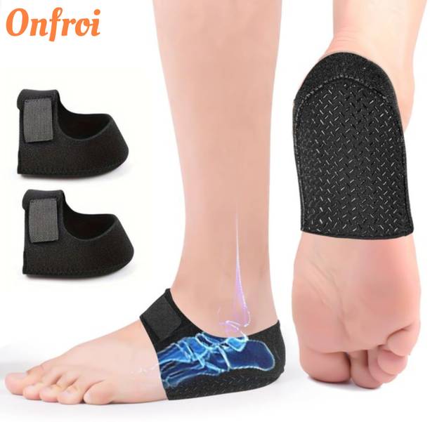 Onfroi silicon heat heel pads for foot _1p silicon bl 0158 Foot Support