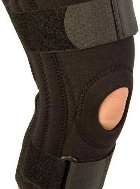 KUDIZE Functional Knee Support Compression muscle Joint Protection Gym Wrap Open Patella Hinge Brace Support Bandage Injury Guard Premium Super Quality Knee Support