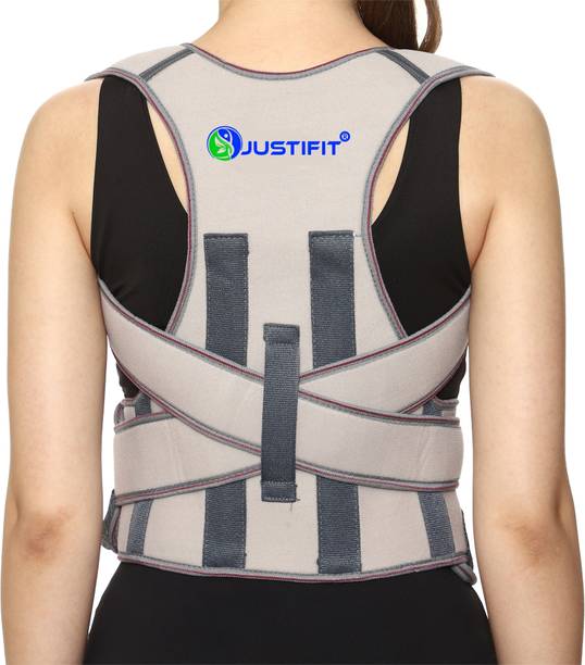JUSTIFIT belt for men and women shoulder back support, back pain relief Posture Corrector