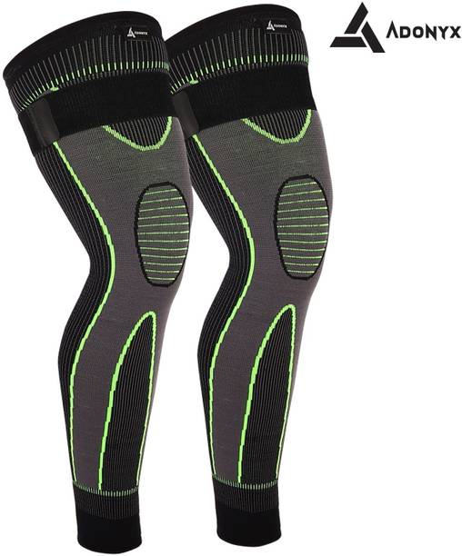 ADONYX Knee Braces for Women and Men Full Leg Compression Sleeves Anti Sliping Knee Support
